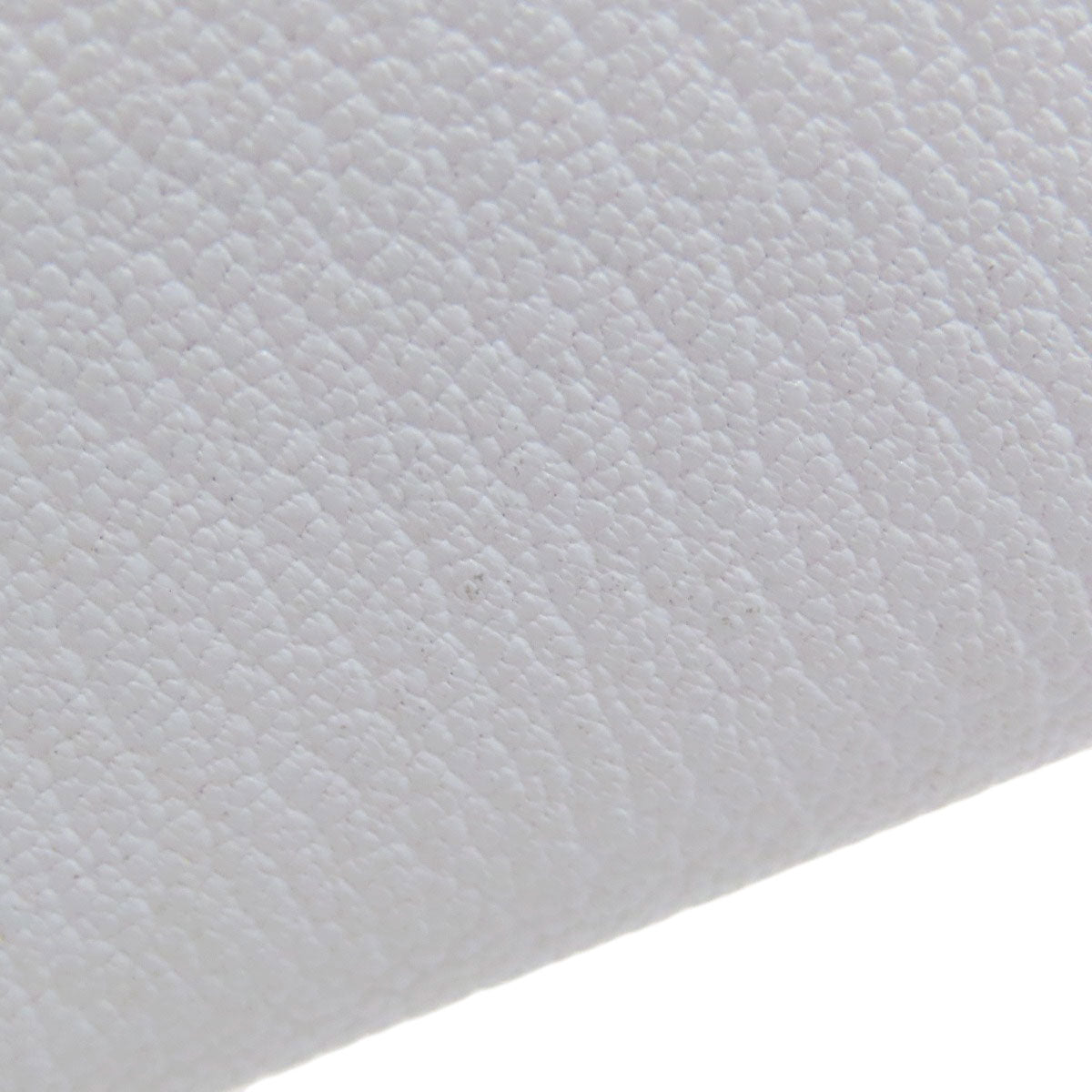 HERMES Calvi Blue Brume Silver Hardware Card Case Chevre Ladies [Used]