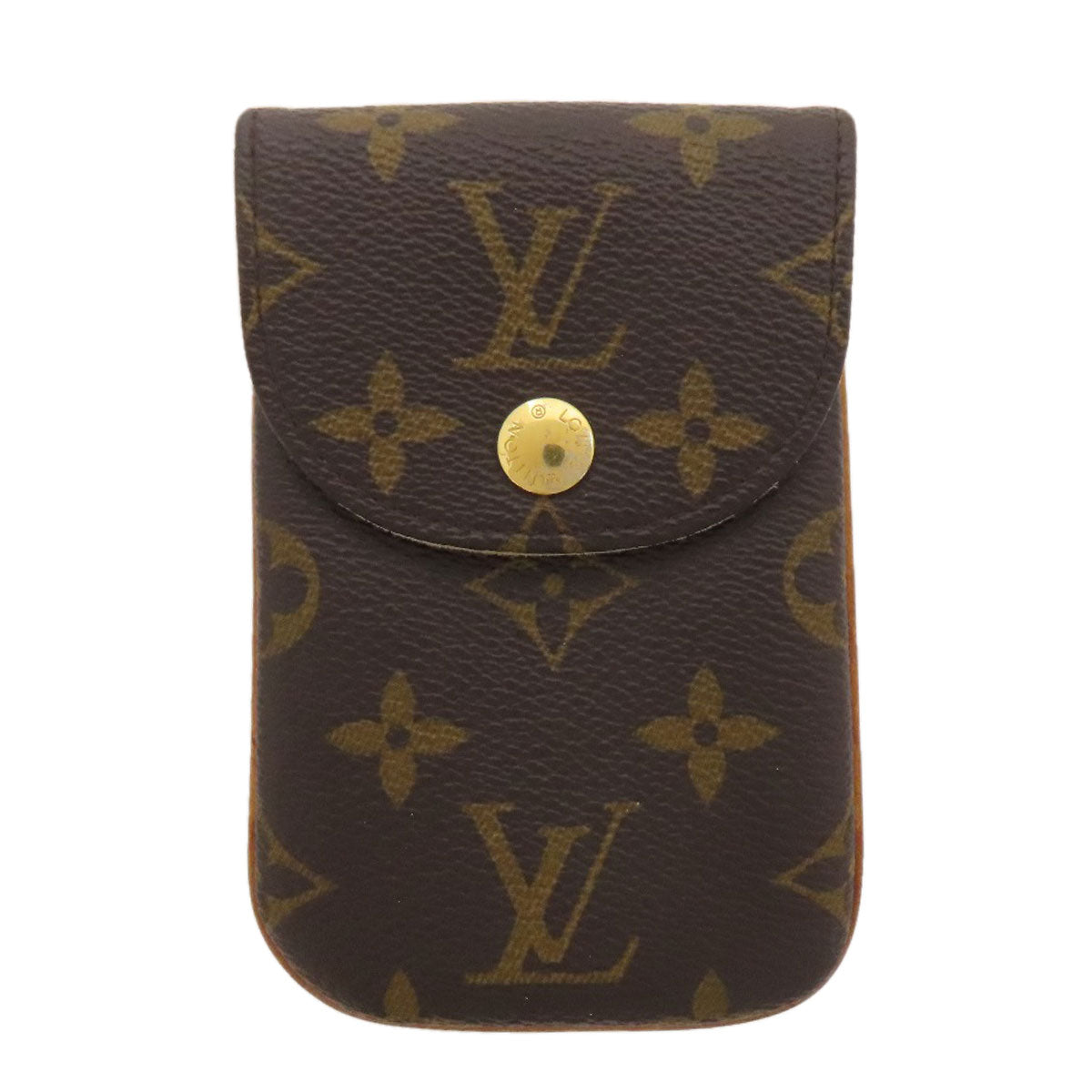 LOUIS VUITTON M66546 Etui Forenne mobile phone case Accessory pouch Monogram canvas Ladies [Used]