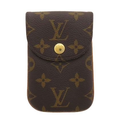 LOUIS VUITTON M66546 Etui Forenne mobile phone case Accessory pouch Monogram canvas Ladies [Used]