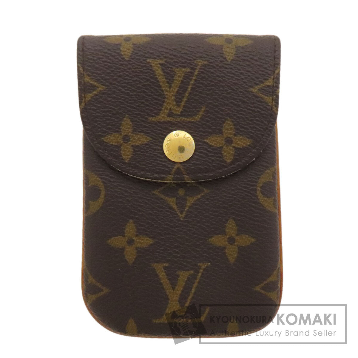 LOUIS VUITTON M66546 Etui Forenne mobile phone case Accessory pouch Monogram canvas Ladies [Used]