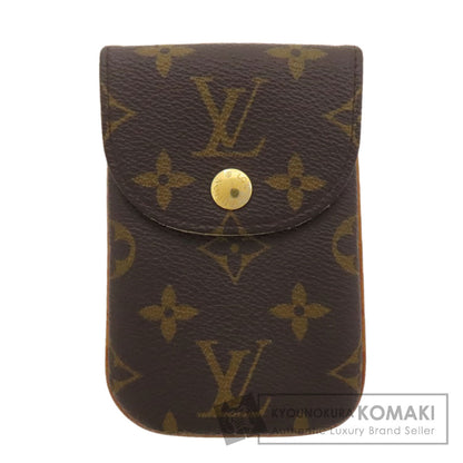 LOUIS VUITTON M66546 Etui Forenne mobile phone case Accessory pouch Monogram canvas Ladies [Used]