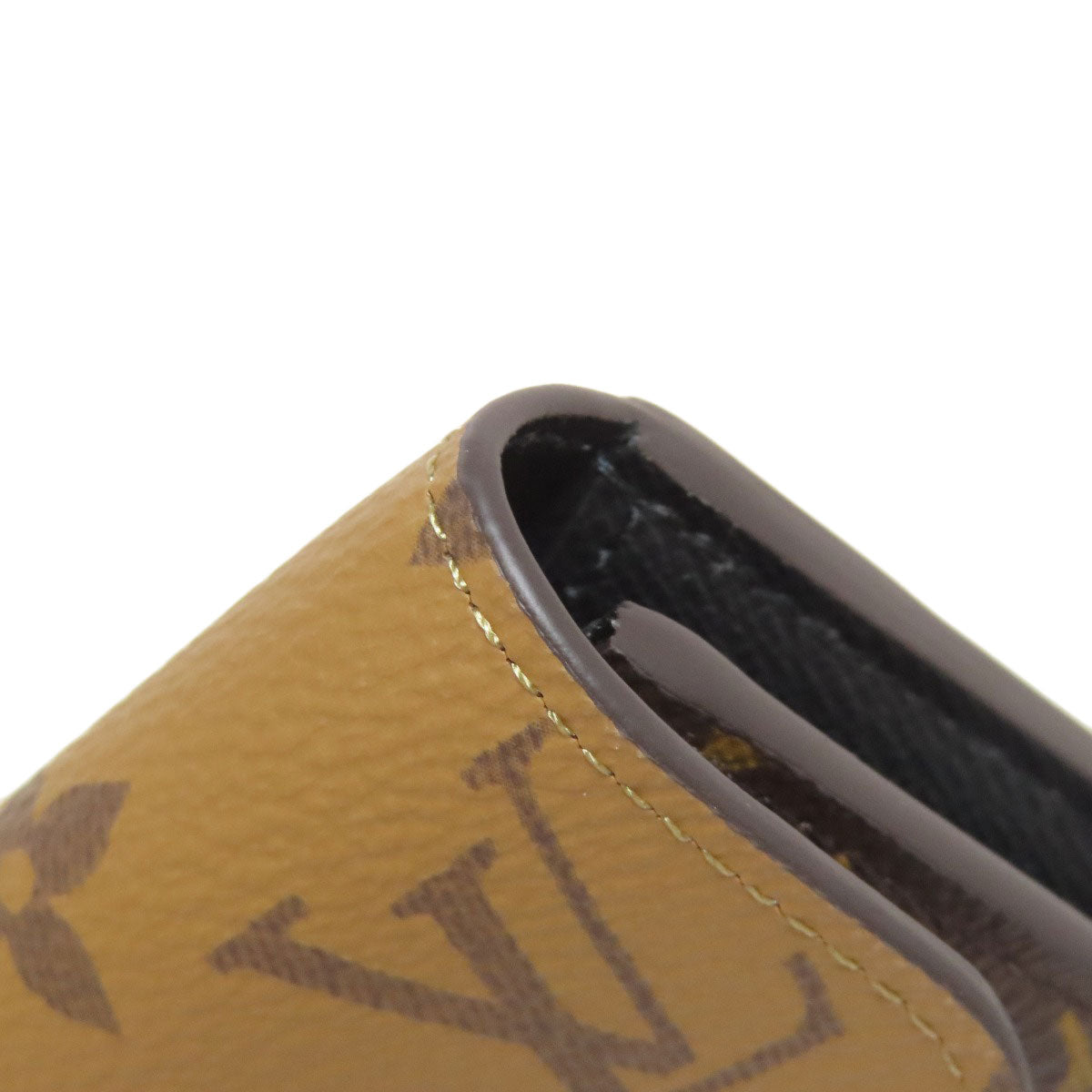 LOUIS VUITTON M82333 Portomonet Rosali coin purse Monogram reverse Ladies [Used]