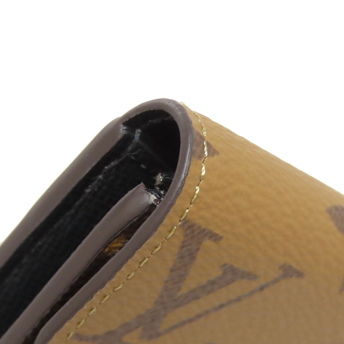 LOUIS VUITTON M82333 Portomonet Rosali coin purse Monogram reverse Ladies [Used]