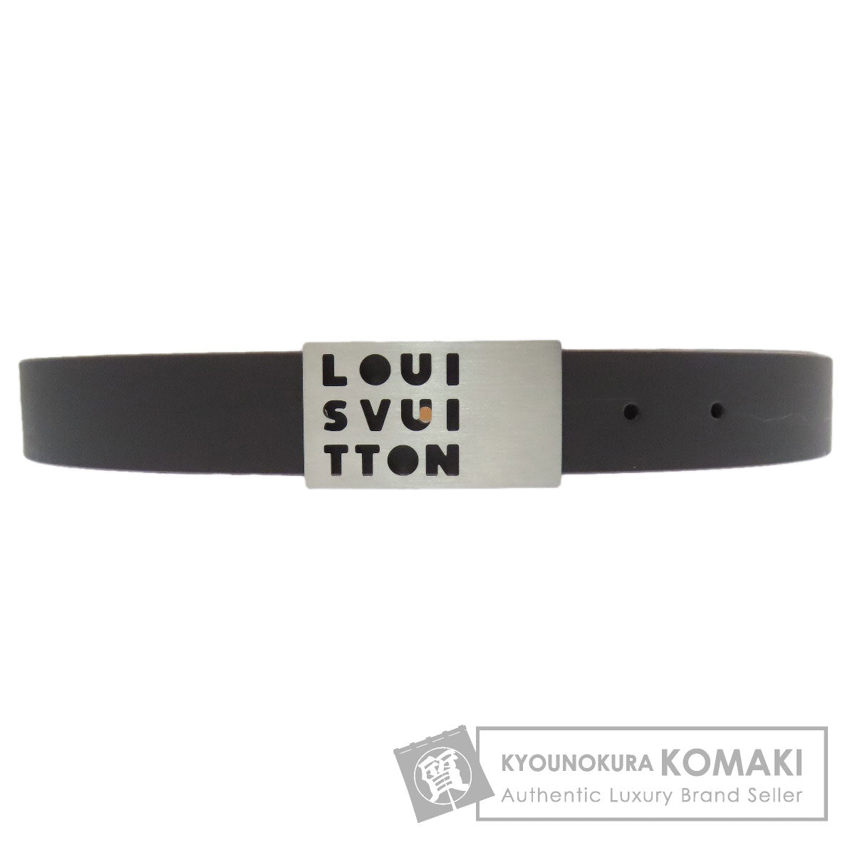 LOUIS VUITTON M6809 Saint Tulle LST belt Leather Ladies [Used]