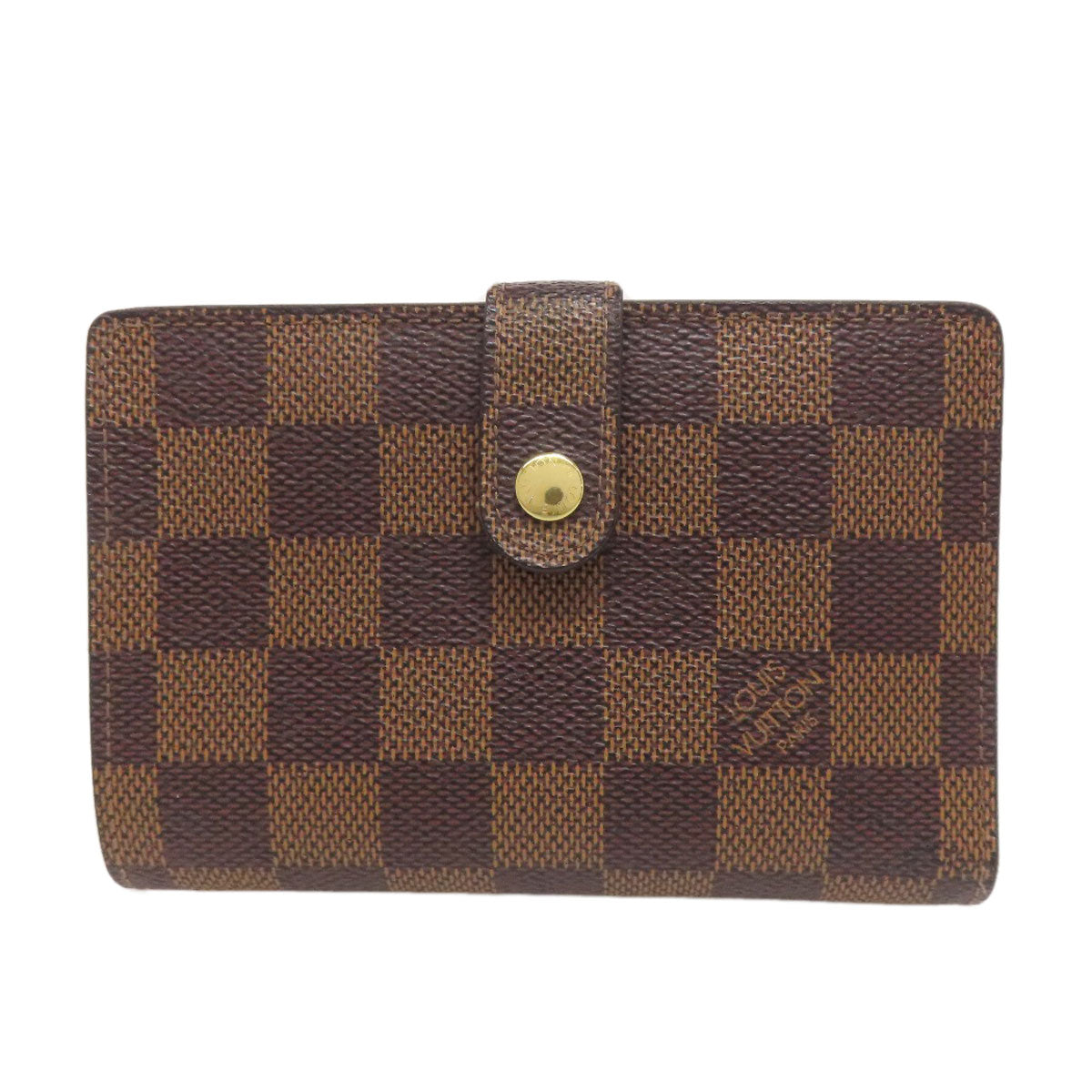 LOUIS VUITTON N61674 Portefeiulle ã» Vienova Bifold Wallet with Coin Pocket Damier canvas Ladies [Used]