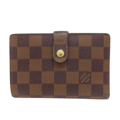 LOUIS VUITTON N61674 Portefeiulle ã» Vienova Bifold Wallet with Coin Pocket Damier canvas Ladies [Used]