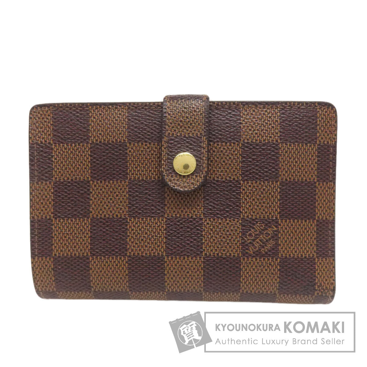 LOUIS VUITTON N61674 Portefeiulle ã» Vienova Bifold Wallet with Coin Pocket Damier canvas Ladies [Used]