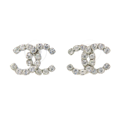 CHANEL COCO Mark rhinestone earring Metal Ladies [Used]