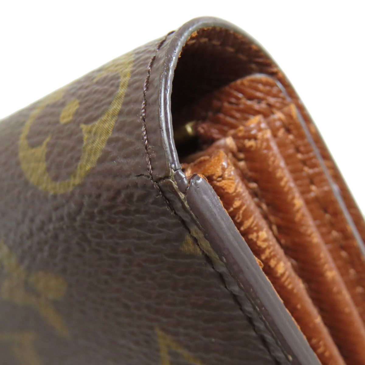 LOUIS VUITTON M61734 Portefeiulle Â· Sarah old Long wallet (with coin pocket) Monogram canvas Ladies [Used]