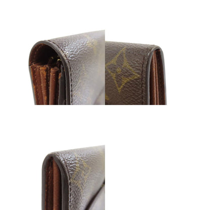 LOUIS VUITTON M61734 Portefeiulle Â· Sarah old Long wallet (with coin pocket) Monogram canvas Ladies [Used]