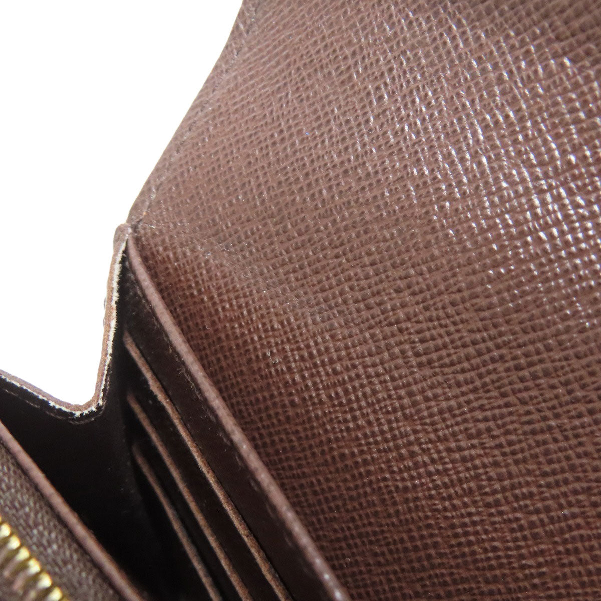 LOUIS VUITTON N63209 Portefeiulle Â· Sarah Long wallet (with coin pocket) Damier canvas Ladies [Used]