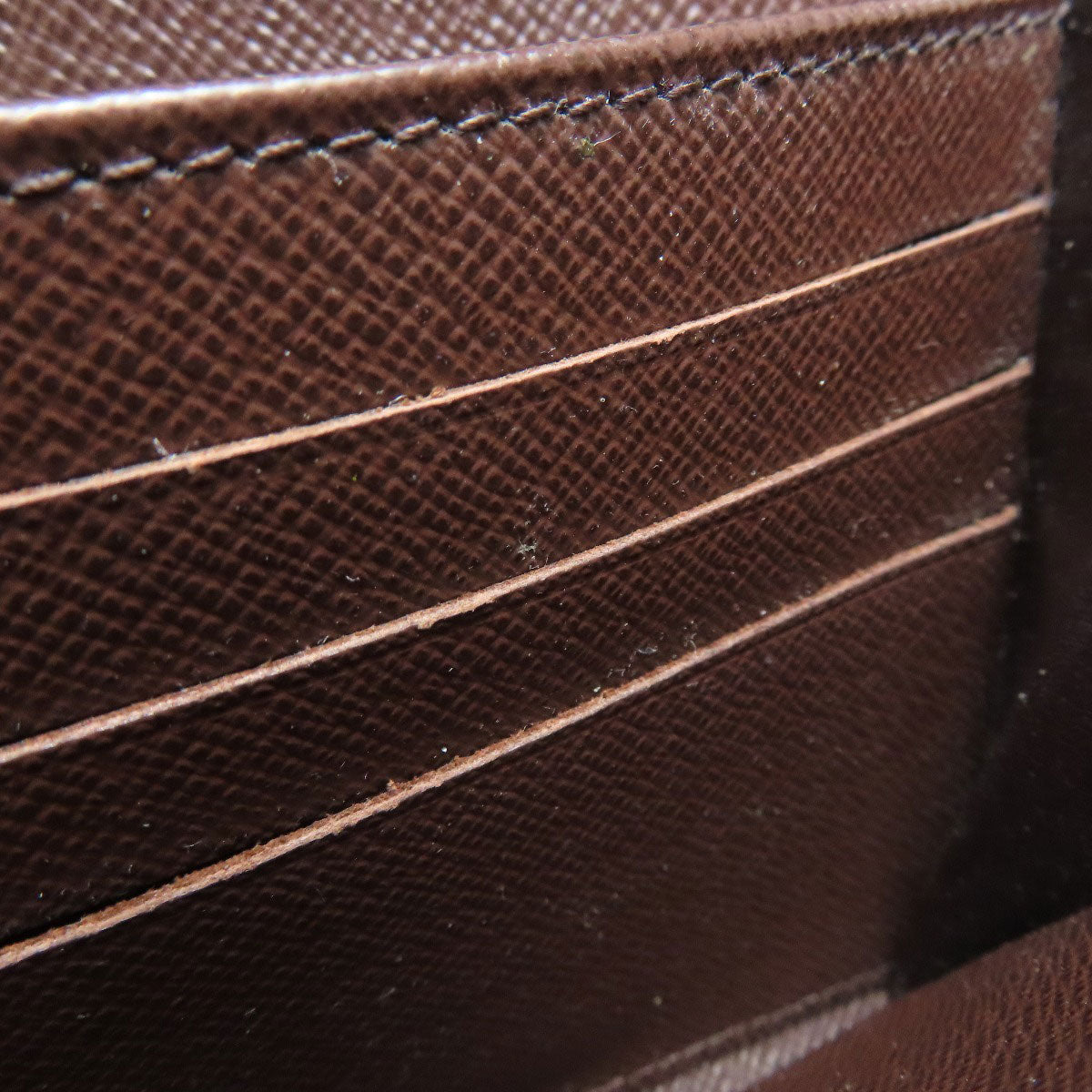 LOUIS VUITTON N63209 Portefeiulle Â· Sarah Long wallet (with coin pocket) Damier canvas Ladies [Used]