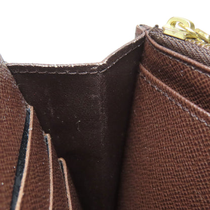 LOUIS VUITTON N63209 Portefeiulle Â· Sarah Long wallet (with coin pocket) Damier canvas Ladies [Used]