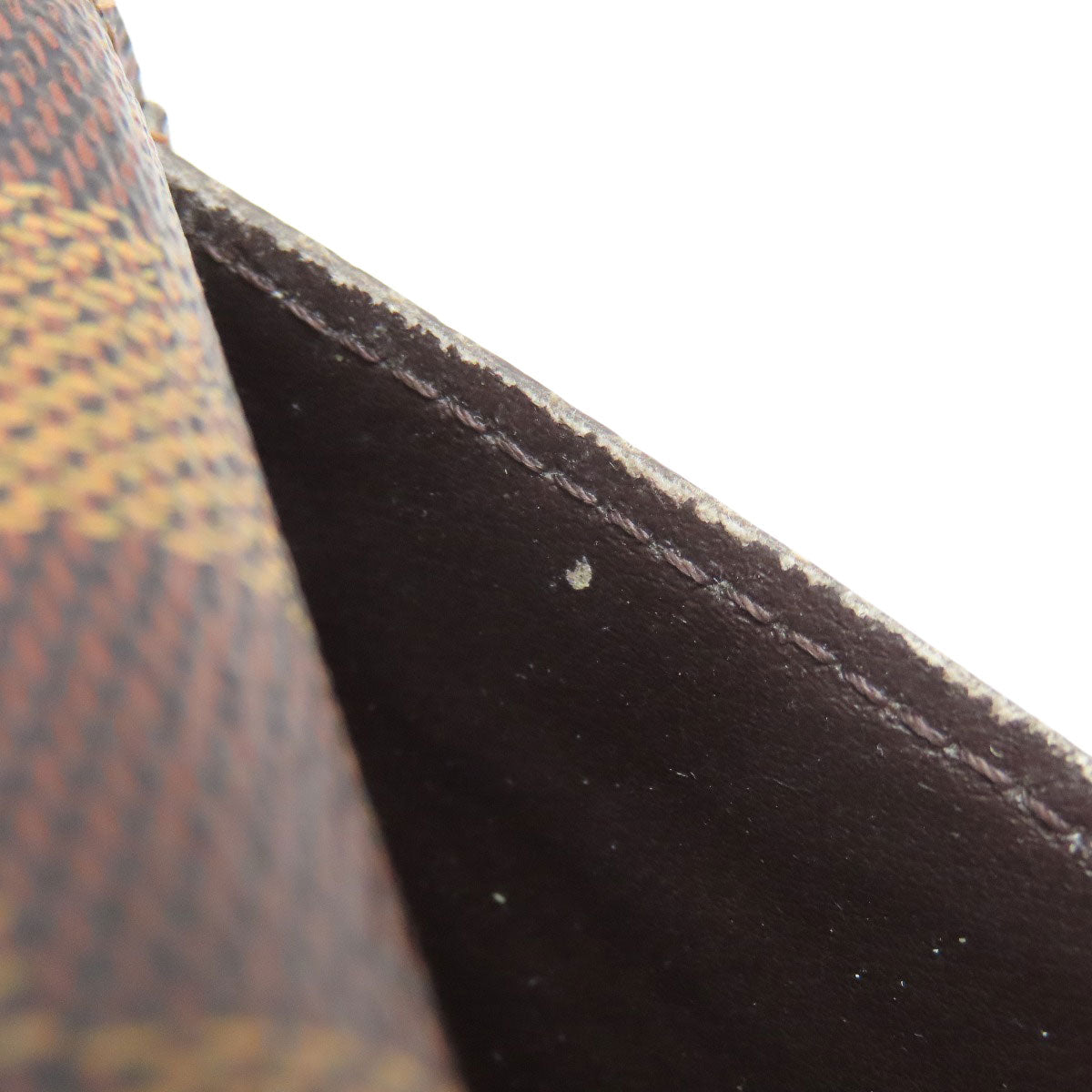 LOUIS VUITTON N63209 Portefeiulle Â· Sarah Long wallet (with coin pocket) Damier canvas Ladies [Used]