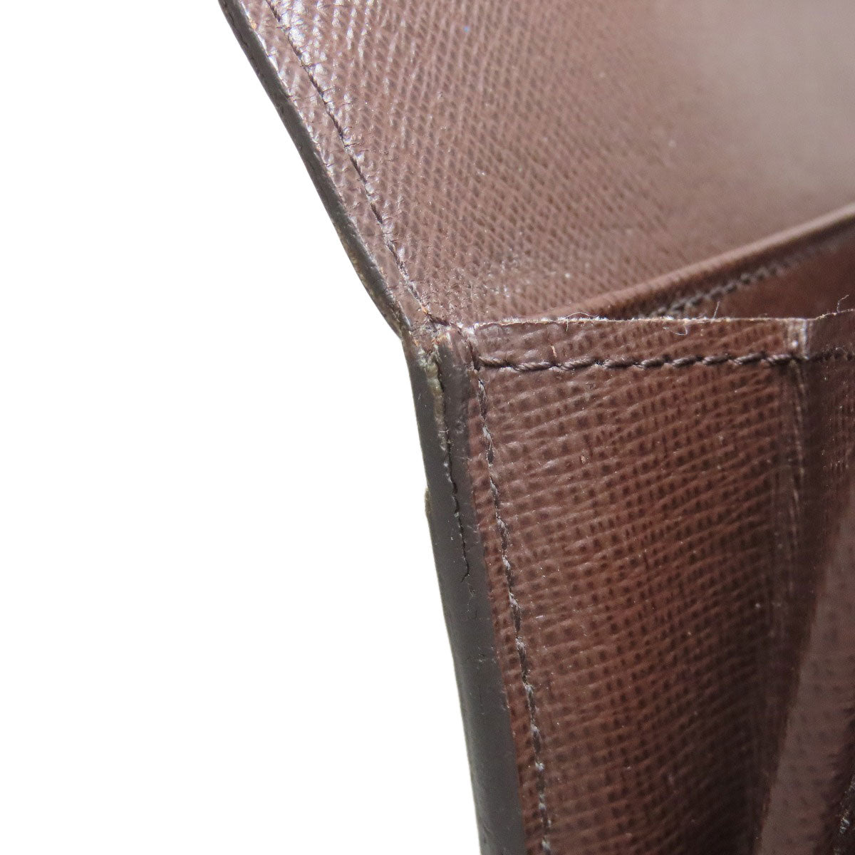 LOUIS VUITTON N63209 Portefeiulle Â· Sarah Long wallet (with coin pocket) Damier canvas Ladies [Used]