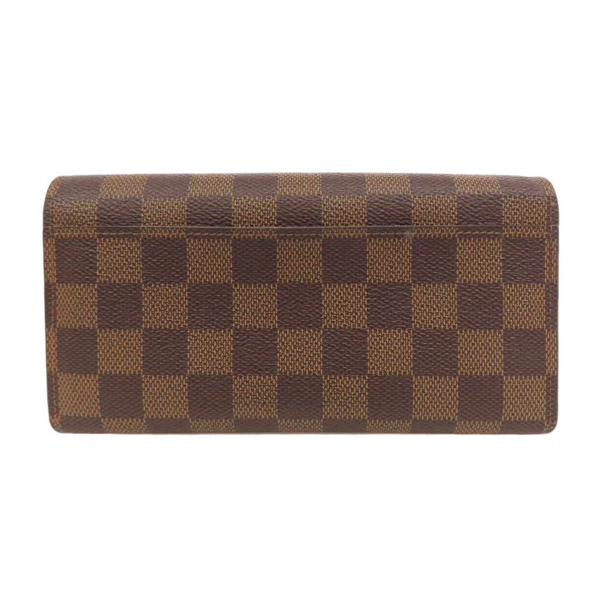 LOUIS VUITTON N63209 Portefeiulle Â· Sarah Long wallet (with coin pocket) Damier canvas Ladies [Used]
