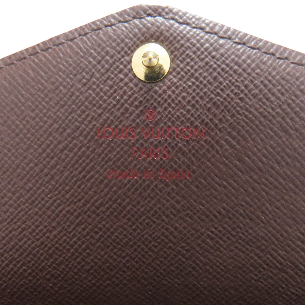 LOUIS VUITTON N63209 Portefeiulle Â· Sarah Long wallet (with coin pocket) Damier canvas Ladies [Used]