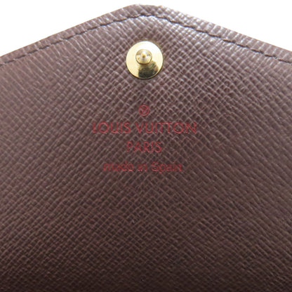 LOUIS VUITTON N63209 Portefeiulle Â· Sarah Long wallet (with coin pocket) Damier canvas Ladies [Used]