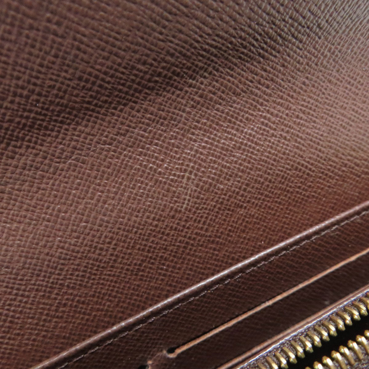 LOUIS VUITTON N63209 Portefeiulle Â· Sarah Long wallet (with coin pocket) Damier canvas Ladies [Used]