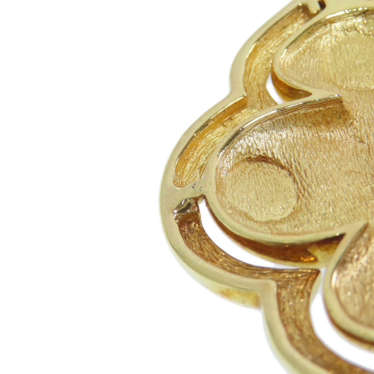 CHRISTIAN DIOR Rhinestone Brooch Metal Ladies [Used]