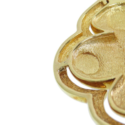 CHRISTIAN DIOR Rhinestone Brooch Metal Ladies [Used]