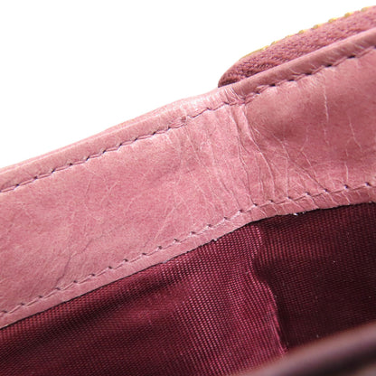 MIUMIU Materasse Bifold Wallet with Coin Pocket Leather Ladies [Used]