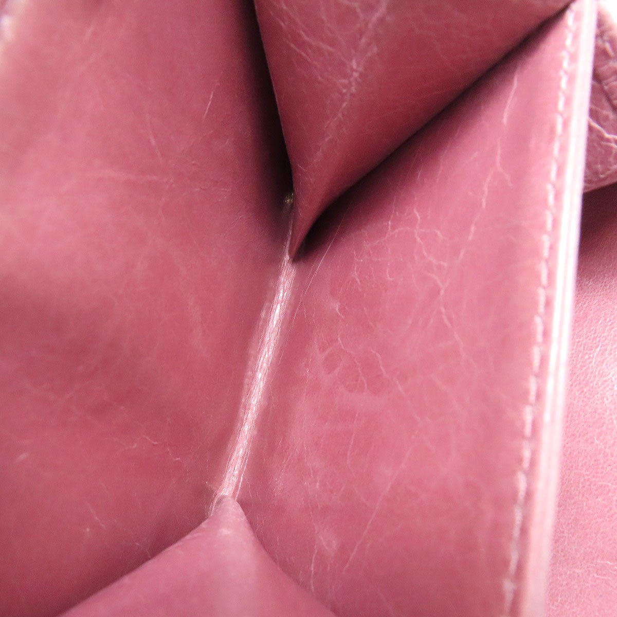 MIUMIU Materasse Bifold Wallet with Coin Pocket Leather Ladies [Used]