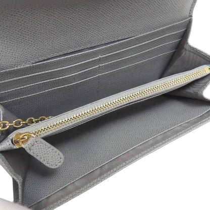 Salvatore Ferragamo Vara ribbon Long wallet (with coin pocket) Leather Ladies [Used]