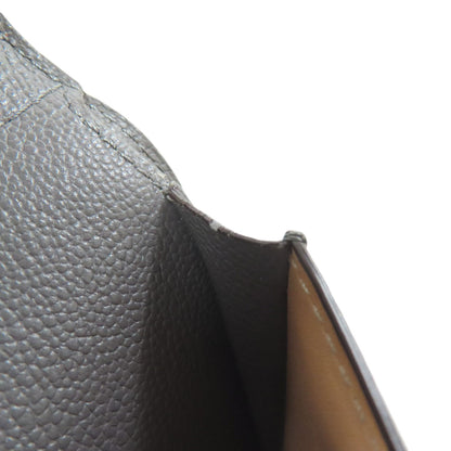 DELVAUX Brillon Compact Wallet Bifold Wallet with Coin Pocket Calf Ladies [Used]