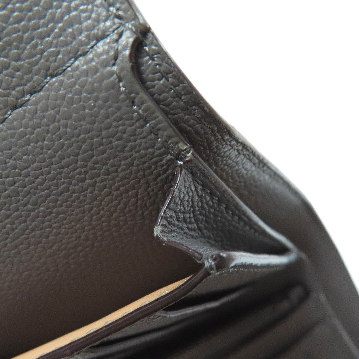 DELVAUX Brillon Compact Wallet Bifold Wallet with Coin Pocket Calf Ladies [Used]