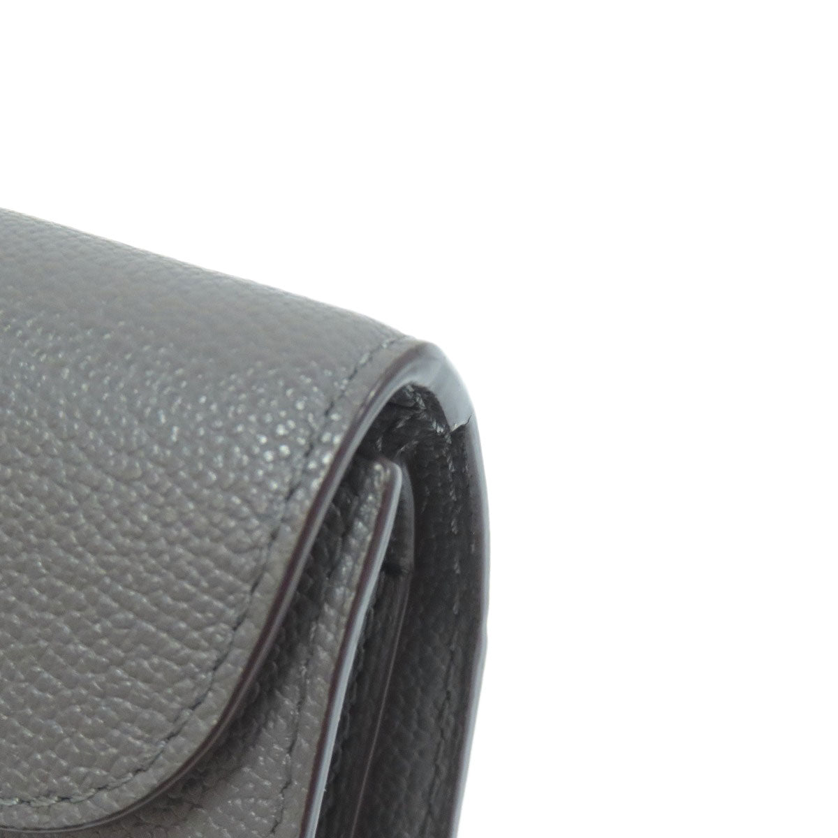 DELVAUX Brillon Compact Wallet Bifold Wallet with Coin Pocket Calf Ladies [Used]