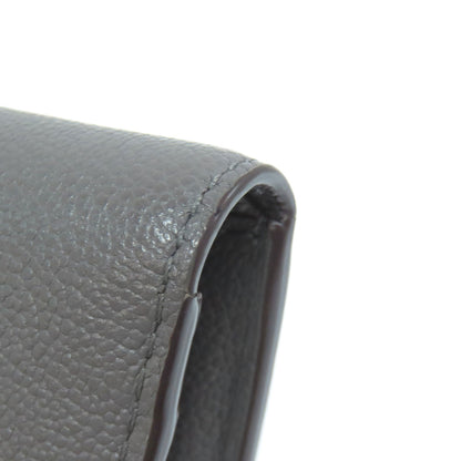 DELVAUX Brillon Compact Wallet Bifold Wallet with Coin Pocket Calf Ladies [Used]