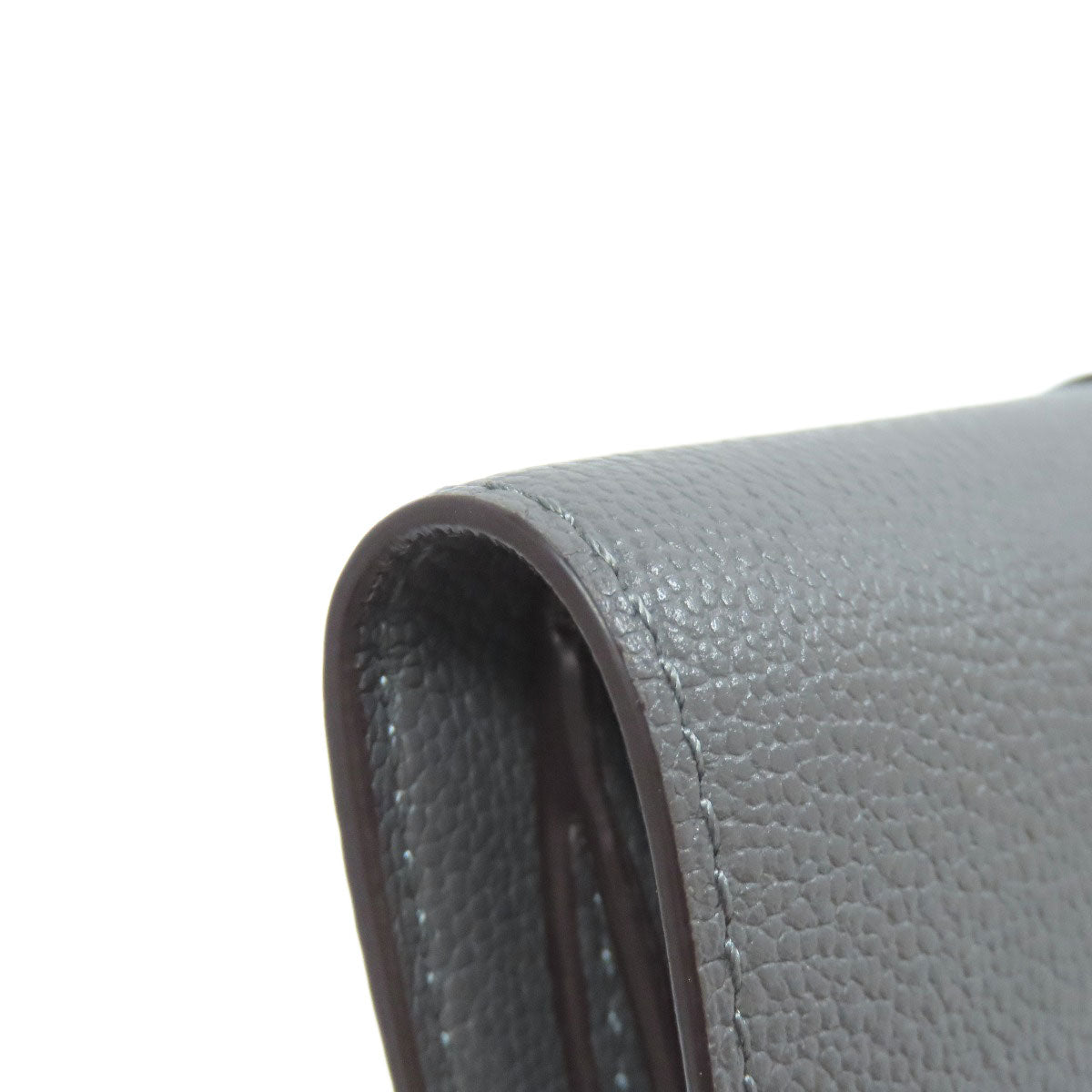 DELVAUX Brillon Compact Wallet Bifold Wallet with Coin Pocket Calf Ladies [Used]