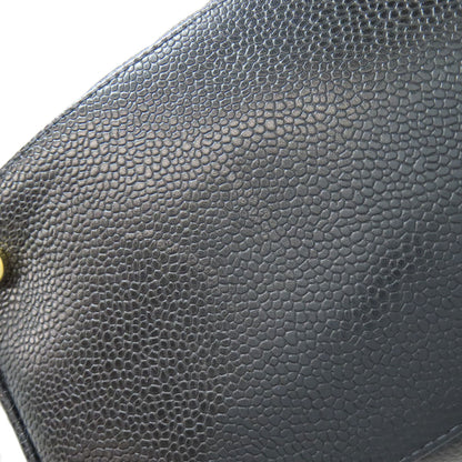 CHANEL Matelasse COCO Mark GoldHardware Boston bag Grained Calfskin Skin Ladies [Used]