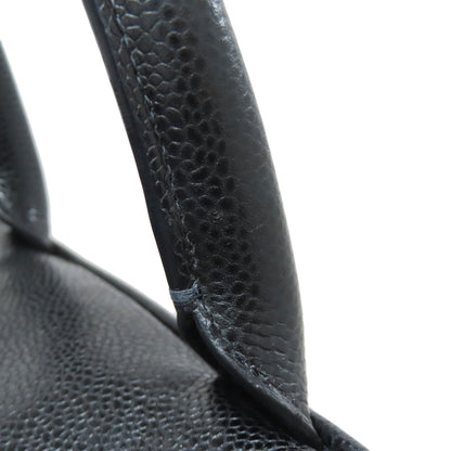 CHANEL Matelasse COCO Mark GoldHardware Boston bag Grained Calfskin Skin Ladies [Used]