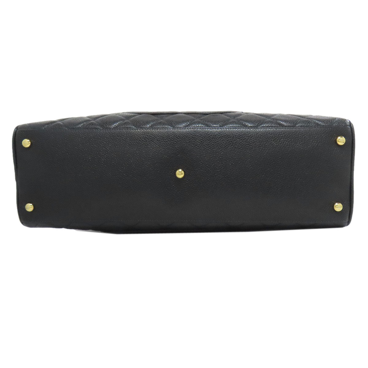 CHANEL Matelasse COCO Mark GoldHardware Boston bag Grained Calfskin Skin Ladies [Used]