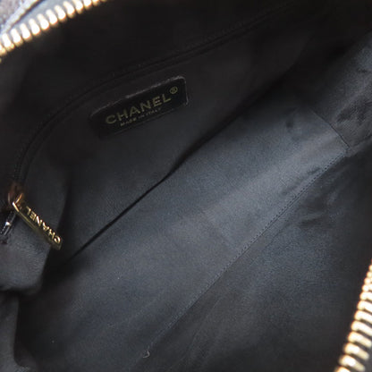 CHANEL Mini Boston Bag Matelasse Gold Hardware Boston bag Grained Calfskin Skin Ladies [Used]