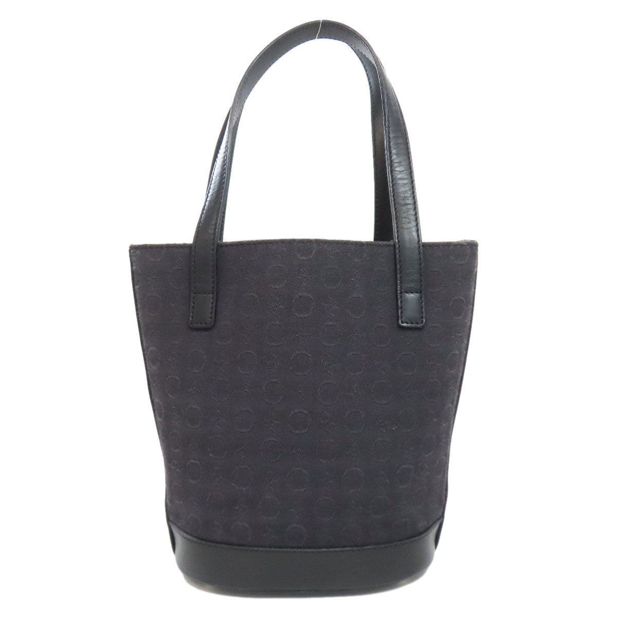 CELINE C Macadam Handbag Canvas LeatherLadies [Used]