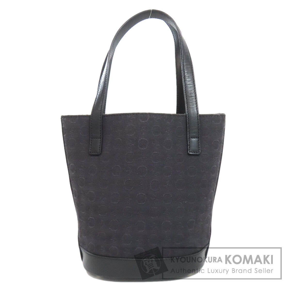 CELINE C Macadam Handbag Canvas LeatherLadies [Used]