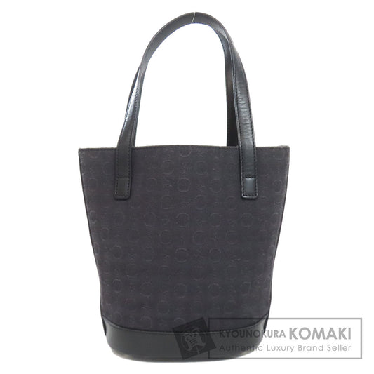 CELINE C Macadam Handbag Canvas LeatherLadies [Used]