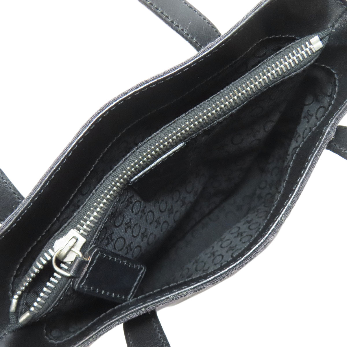 CELINE C Macadam Handbag Canvas LeatherLadies [Used]