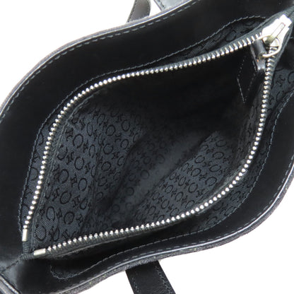CELINE C Macadam Handbag Canvas LeatherLadies [Used]