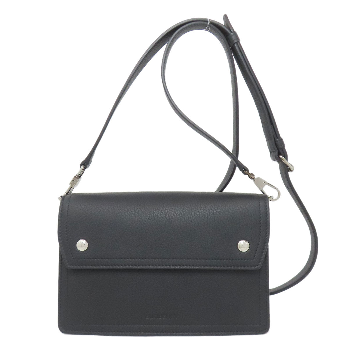 BURBERRY logo Shoulder Bag Leather Ladies [Used]