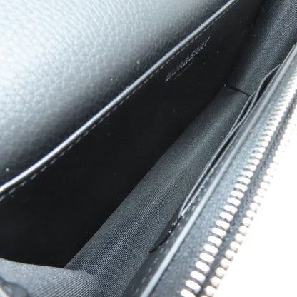 BURBERRY logo Shoulder Bag Leather Ladies [Used]