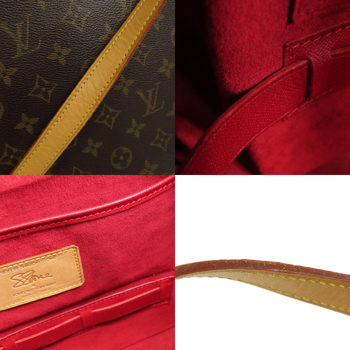 LOUIS VUITTON M47275 Amfarsley Sharon Stone collaboration Tote Bag Monogram canvas Ladies [Used]