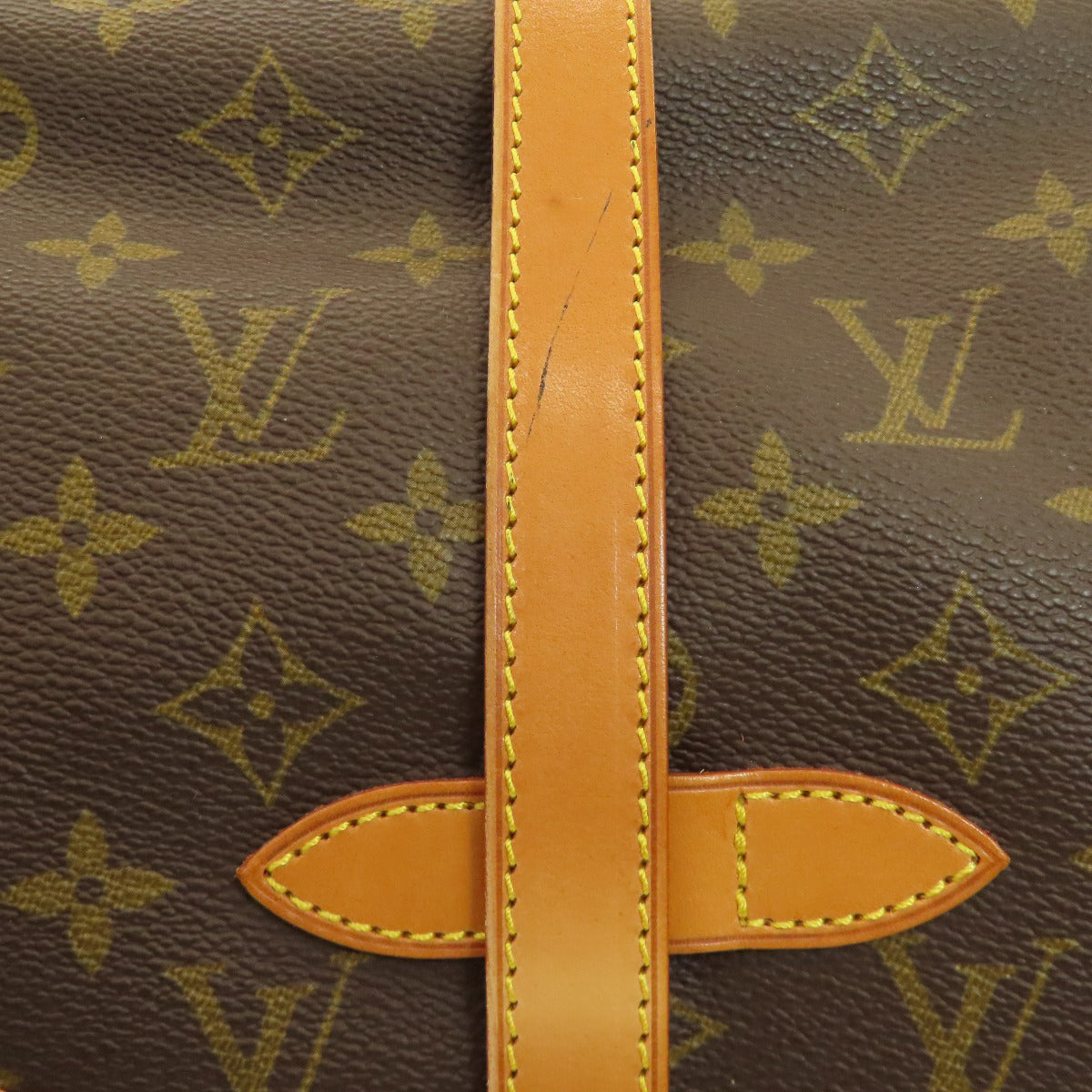LOUIS VUITTON M42254 Saumur M Shoulder Bag Monogram canvas Ladies [Used]