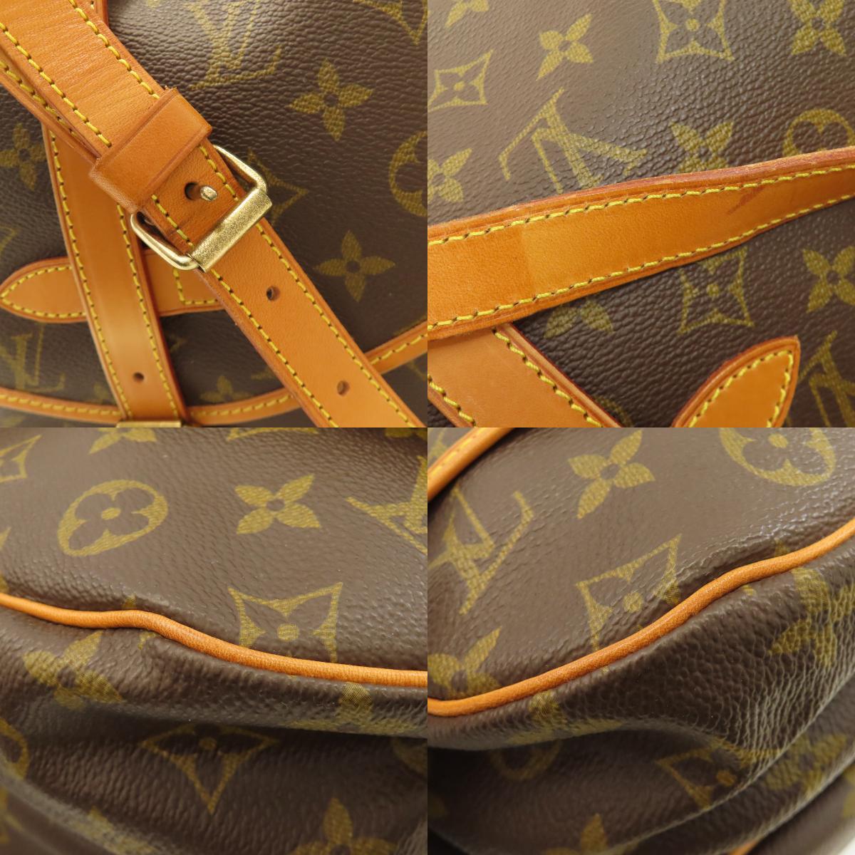 LOUIS VUITTON M42254 Saumur M Shoulder Bag Monogram canvas Ladies [Used]