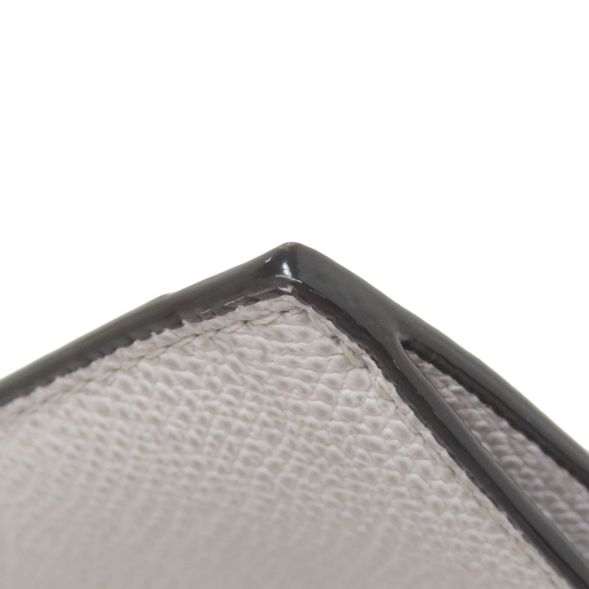 Valextra logo coin purse Leather Ladies [Used]