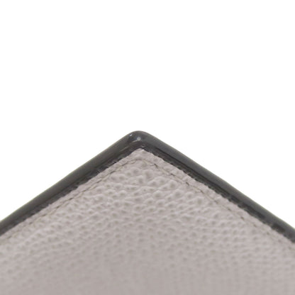 Valextra logo coin purse Leather Ladies [Used]