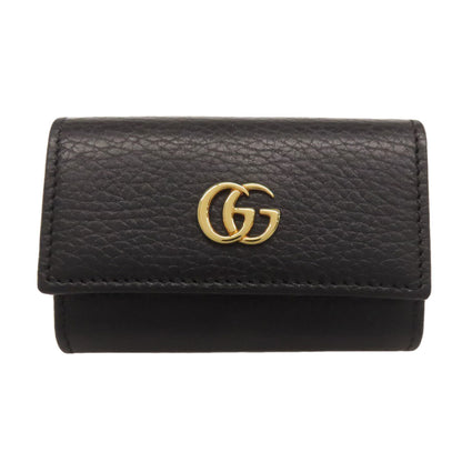 GUCCI 456118 GG Marmont key holder Calf Ladies [Used]